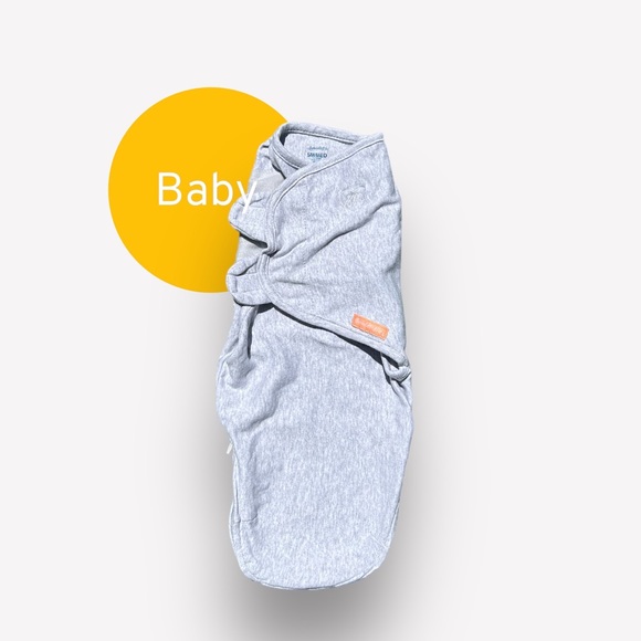 3/$20 | SwaddleMe grey swaddle wrap - Picture 1 of 3